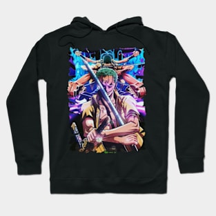 RORONOA ZORO MERCH VTG Hoodie